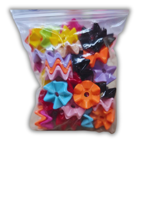 Zigzag spacers 50pcs
