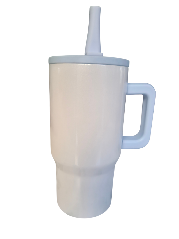 20oz Shimmer Flip straw Tumbler - Blue