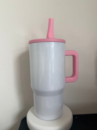 20oz Stainless steel Shimmer flip straw