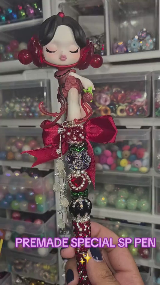 PREMADE - Rhinestone extended (large figure)