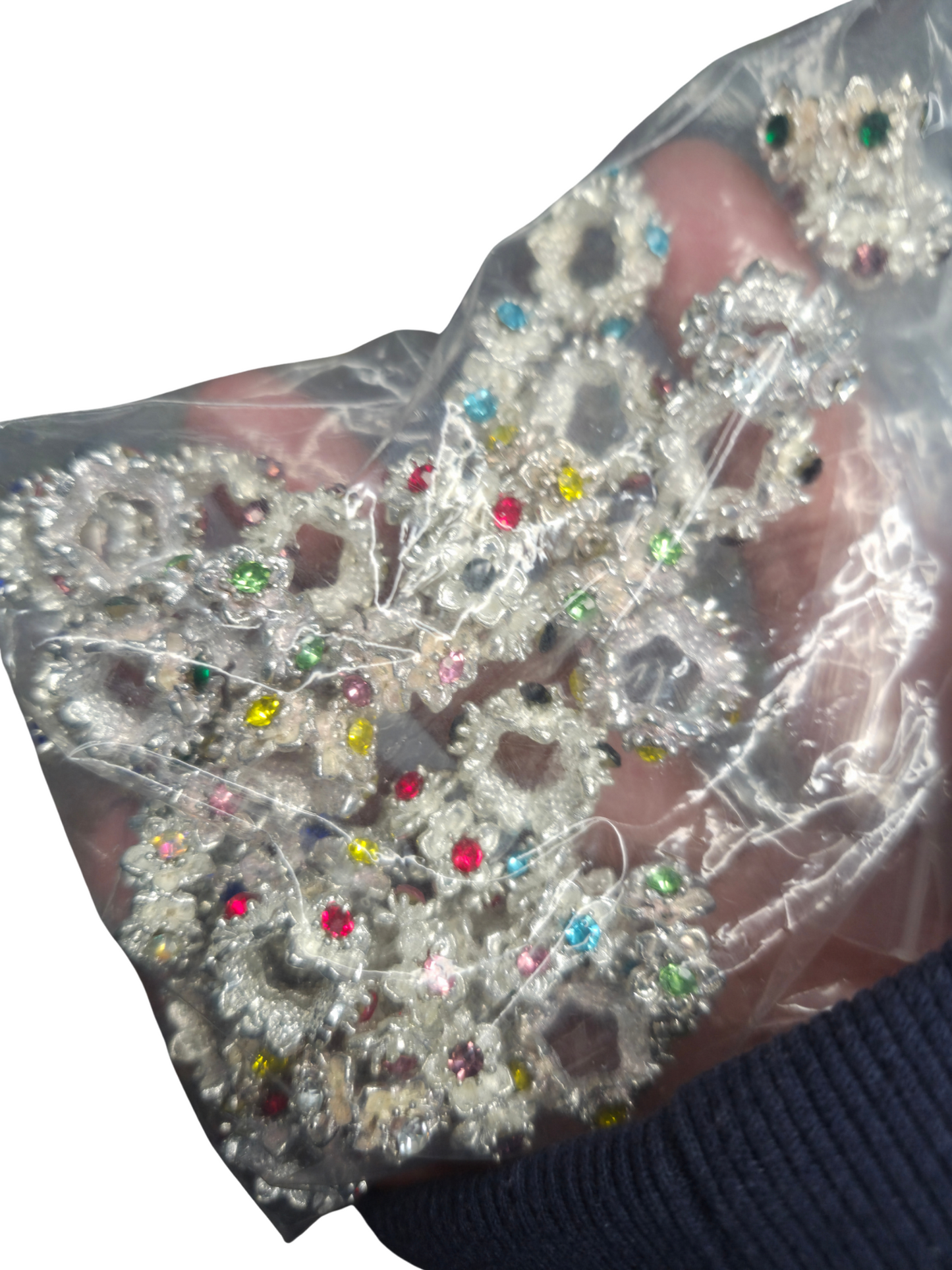 Colourful flower spacers