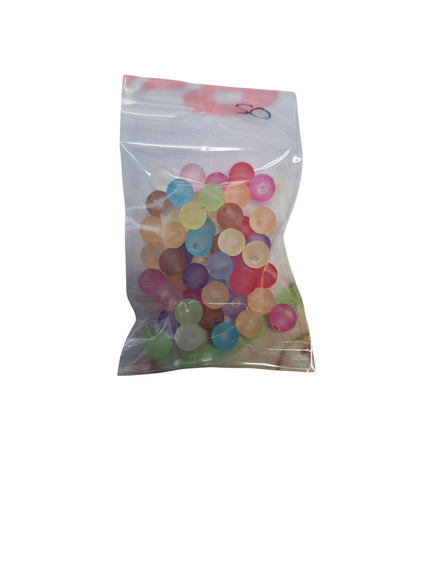 Mixed bag matte beads 8mm